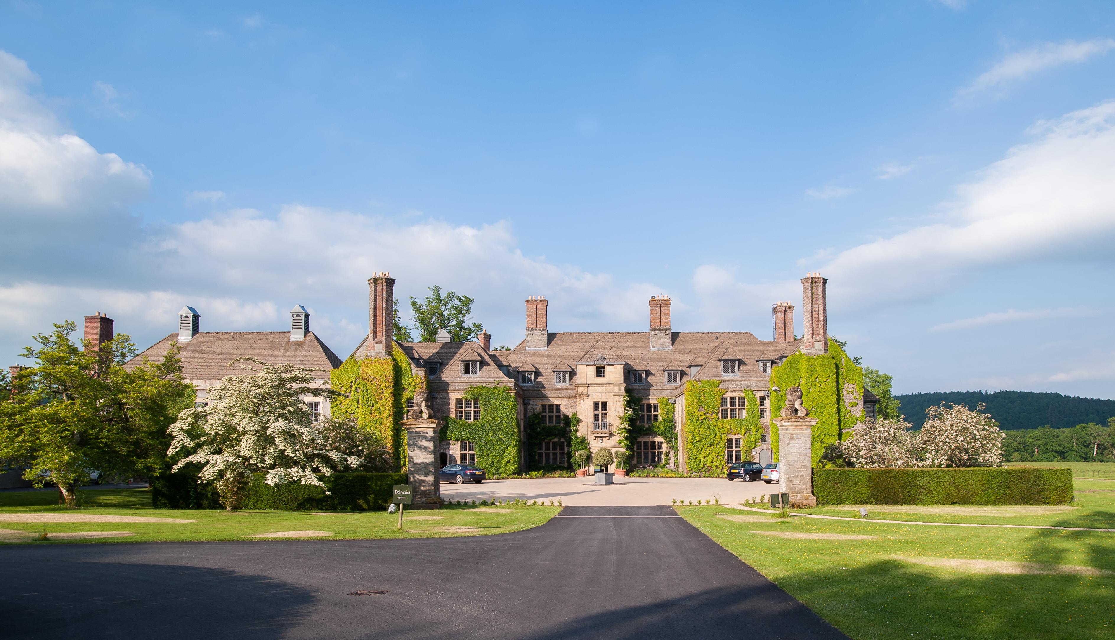 Llangoed Hall Bronllys Exterior foto